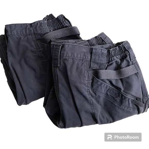 5.11 Tactical Pants Cotton Canvas Two Pair Fire Navy Utility Blue Size 38/30 - Picture 1 of 12